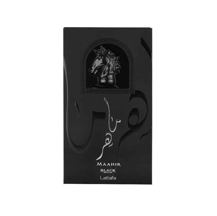 MAAHIR BLACK EDITION Eau de Parfum 100ml by LATTAFA