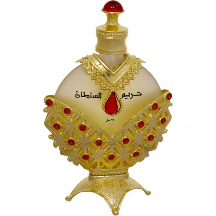 Hareem Al Sultan Gold Perfume Oil 35ML | By Khadlaj | Timeless Elegance In A Bottle (WITH VELVET POUCH)