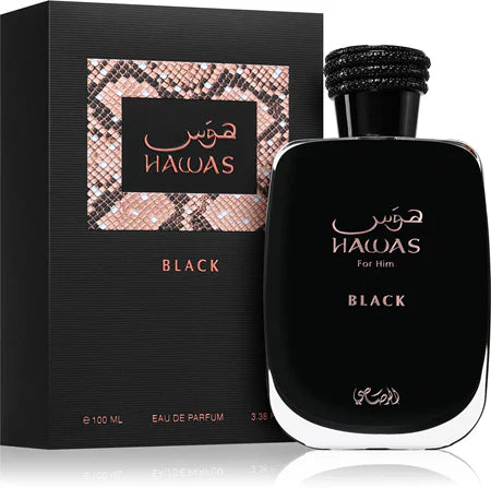 Hawas Black Eau de Parfum 100ml by RASASI