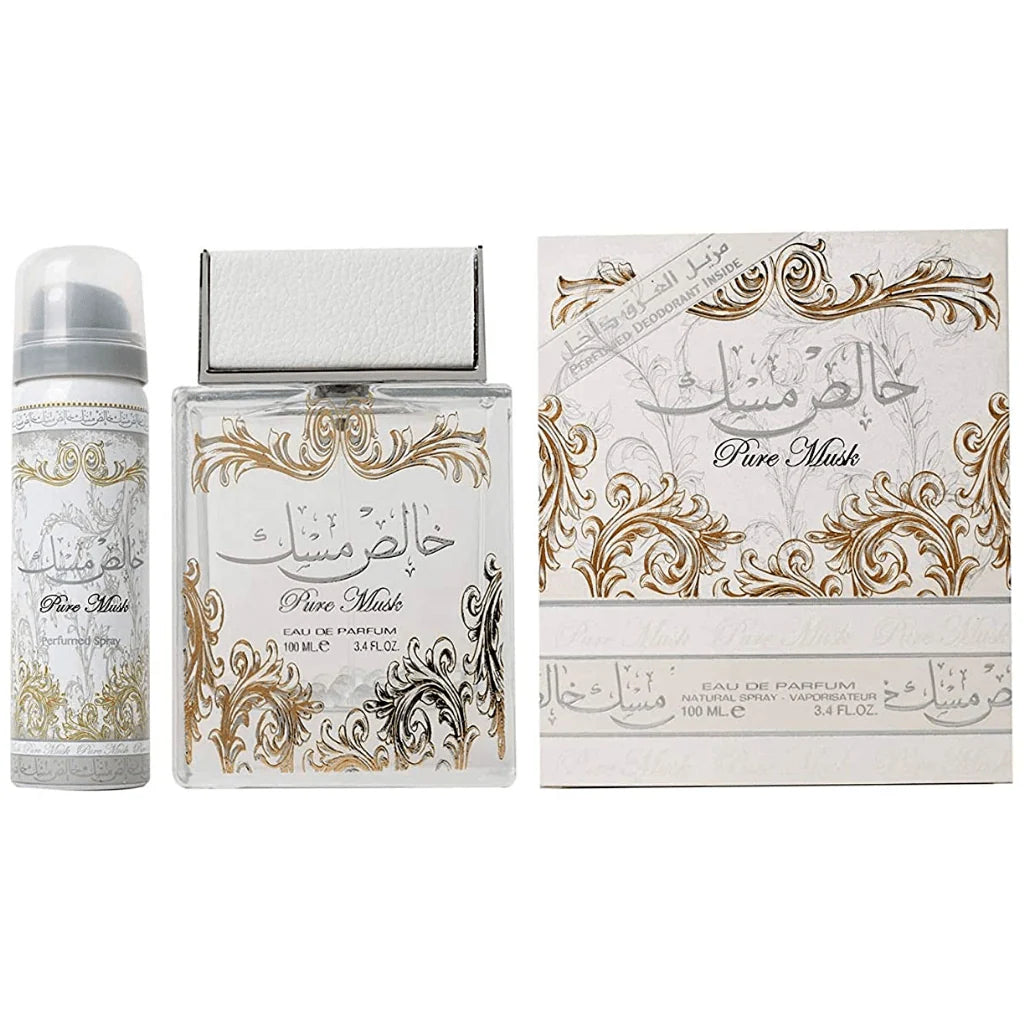 Pure Musk W/ DEO Unisex EDP - 100ML By Lattafa