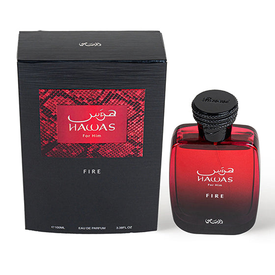 Hawas Fire Eau de Parfum 100ml by Rasasi