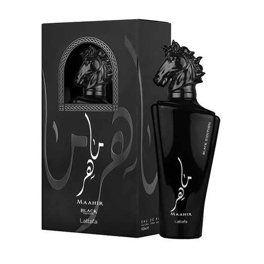 MAAHIR BLACK EDITION Eau de Parfum 100ml by LATTAFA