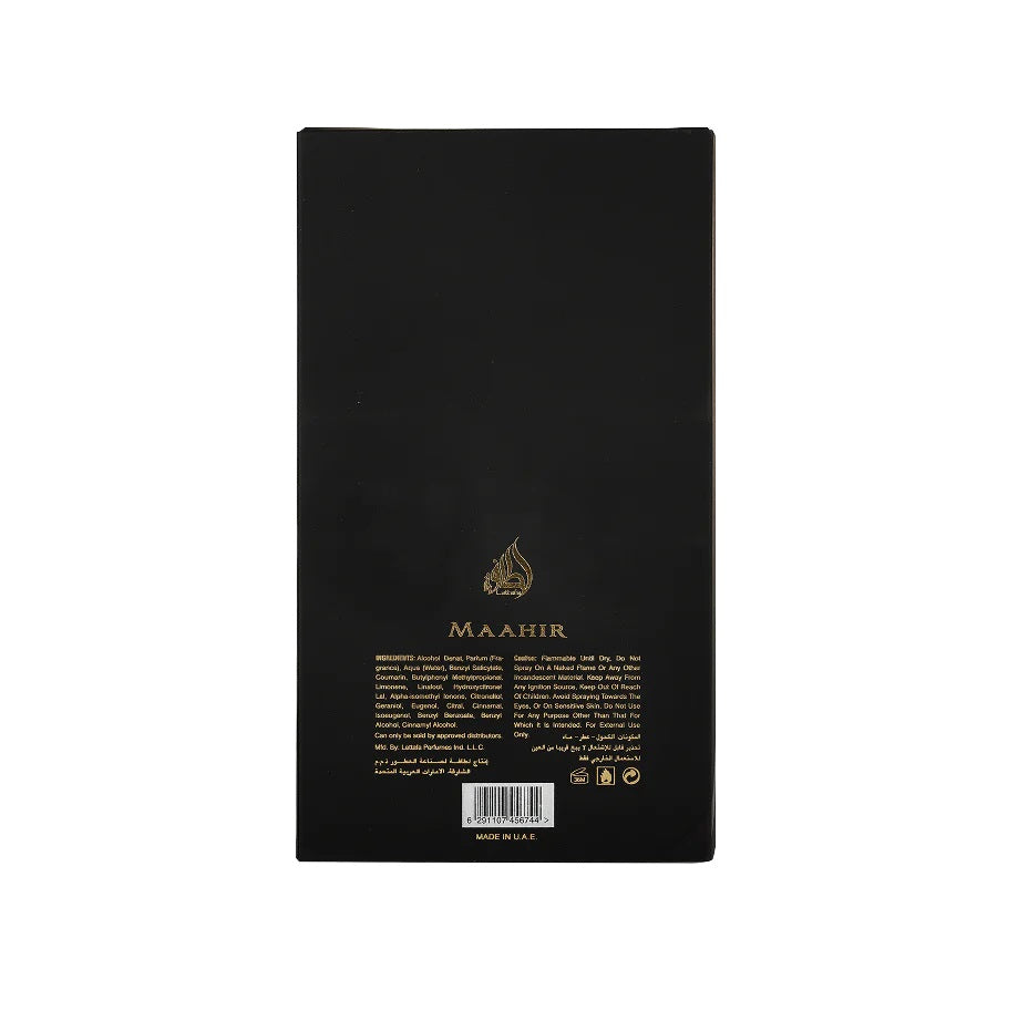 MAAHIR GOLD EDITION Eau de Parfum 100ml by LATTAFA