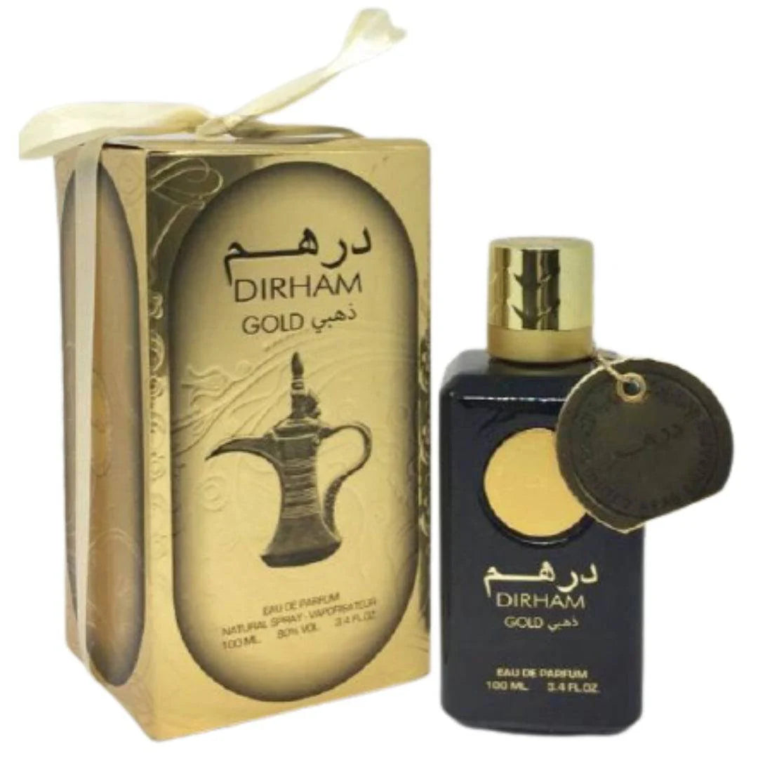 Dirham Gold EDP Unisex - 100mL (3.4oz) By Ard Al Zaafaran - Premium Scent With Luxury Fragrance