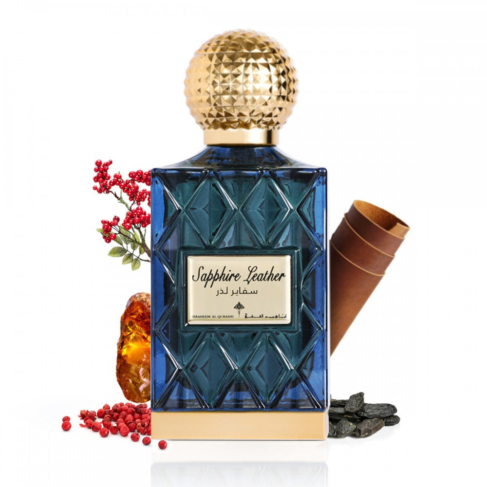 SAPPHIRE LEATHER Eau De Parfum - 75ml by IBRAQ