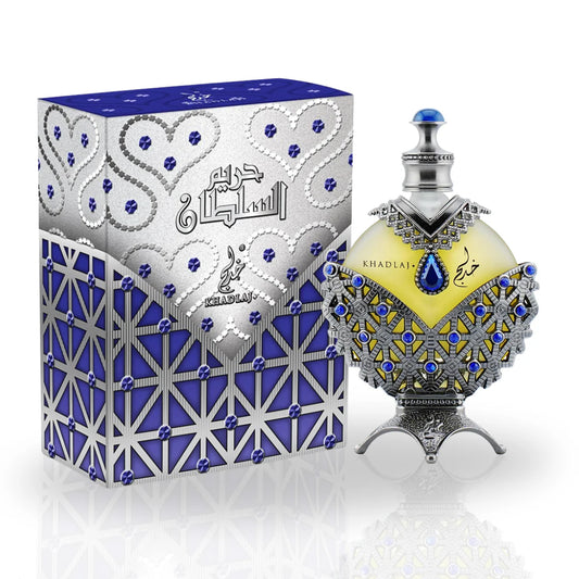 Hareem Al Sultan Blue Antique Perfume Oil CPO-35ML (1.18oz) BY KHADLAJ