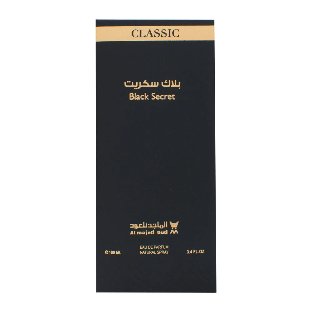 BLACK SECRET Eau De Parfum 100ml by AL MAJED OUD