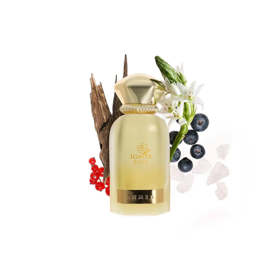 Ignite Rose 60ml  Extrait De Parfum 100ml by Ahmed Al Maghribi