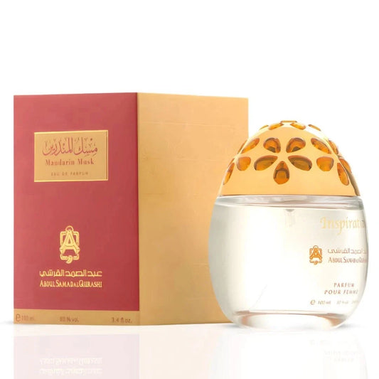 Mandarin Musk (Inspiration) Eau de Parfum 100ML by Abdul Samad Al Qurashi – Fresh Fruity Oriental Unisex Perfume | Amwaj Perfumes