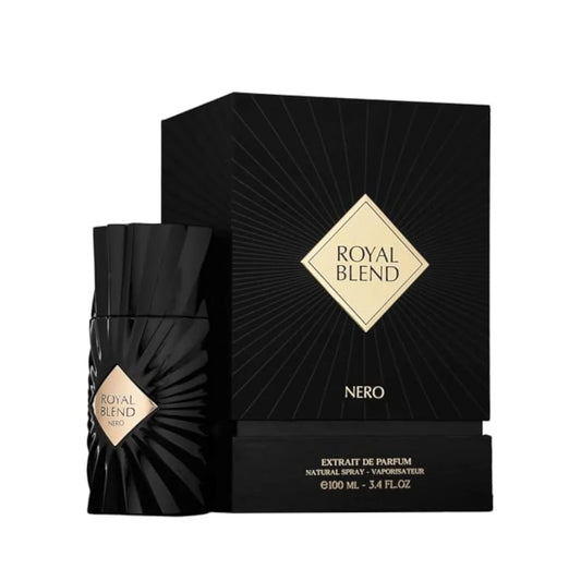 Royal Blend Nero Perfume Extract 100ML by French Avenue – Oriental Spicy Unisex Extrait | Amwaj Perfumes